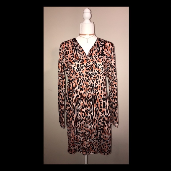 Trendy Animal Print Jacket New With Tags Beige - Picture 6 of 6